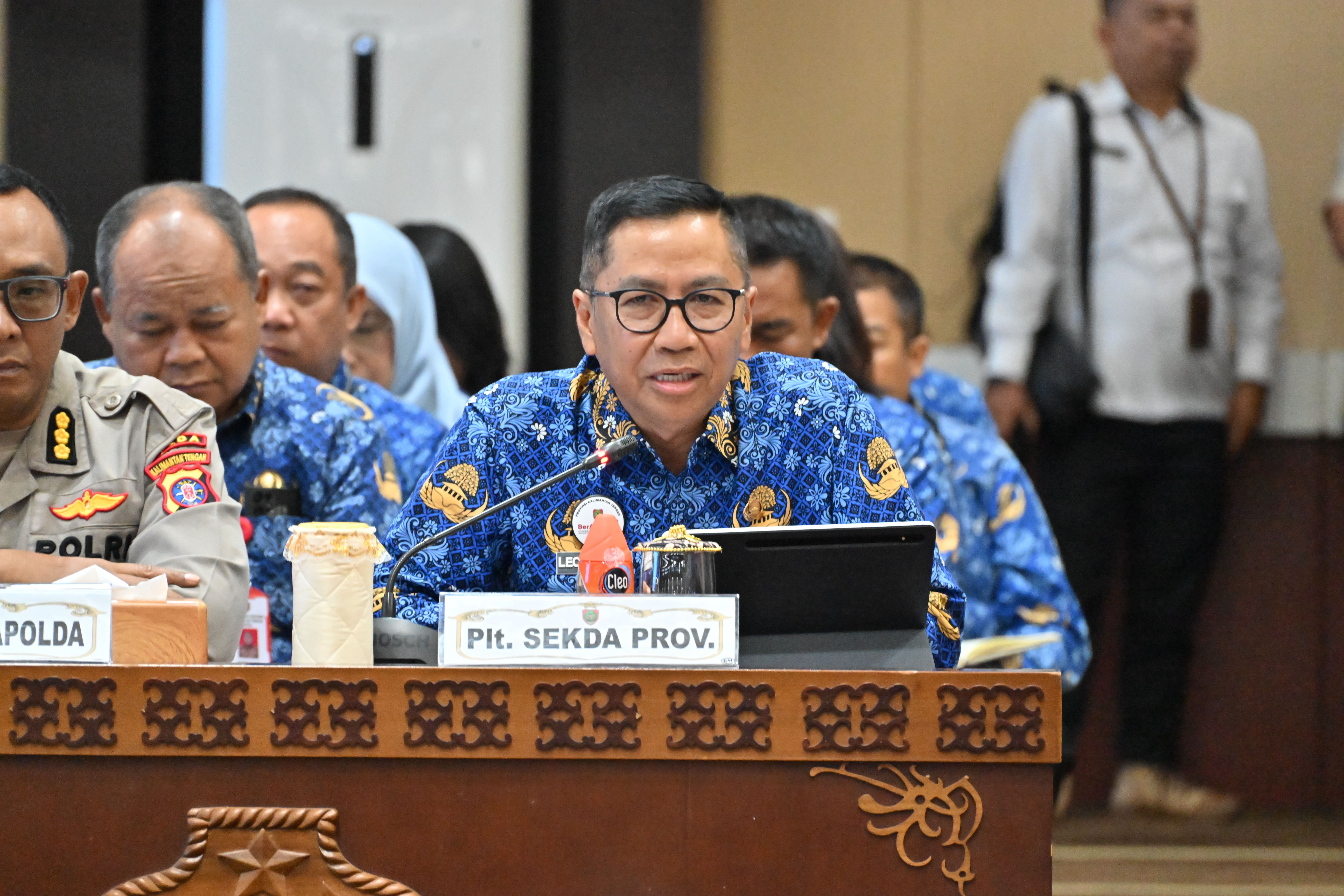 Plt Sekda Kalteng Hadiri Pertemuan dengan DPD RI Bahas Evaluasi UU Pemerintahan Daerah