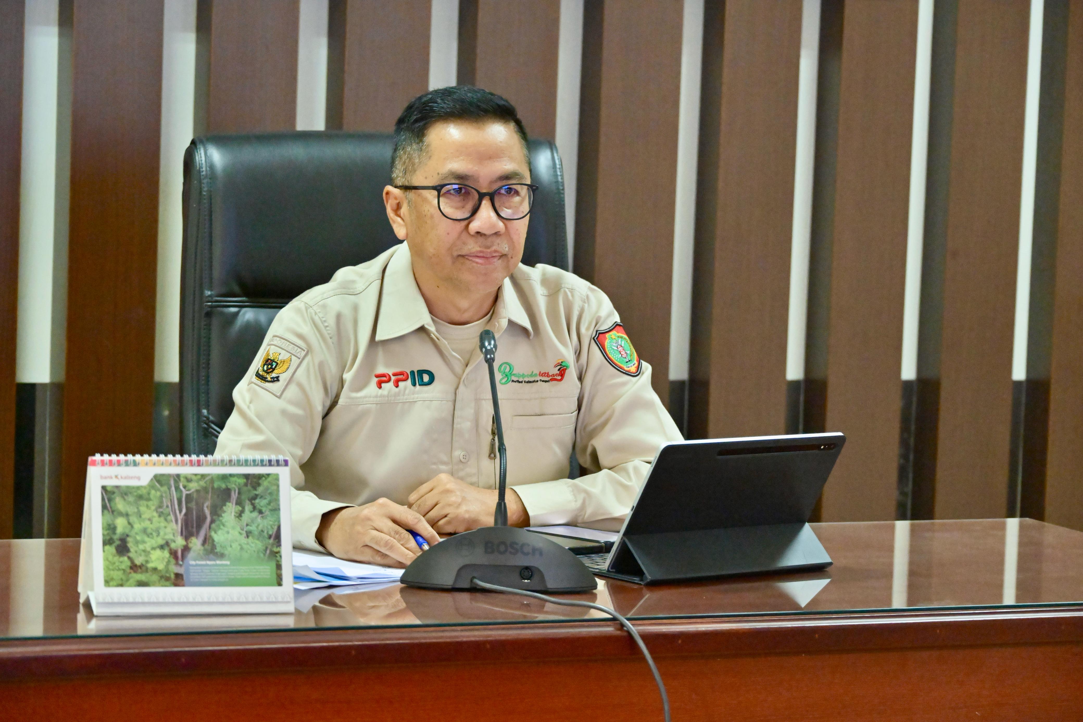 Perkuat Sinergi Pembangunan Berkelanjutan, Bapperida Kalteng Bahas Blueprint 2045 Bersama Bappenas